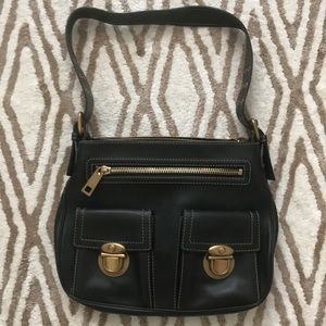 Beautiful dark green handbag